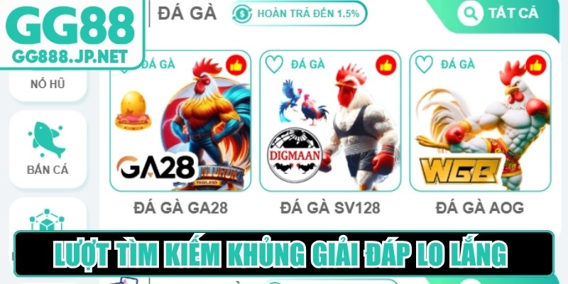 Lượt tìm kiếm khủng giải đáp lo lắng GG88 bị sập đang đồn đại