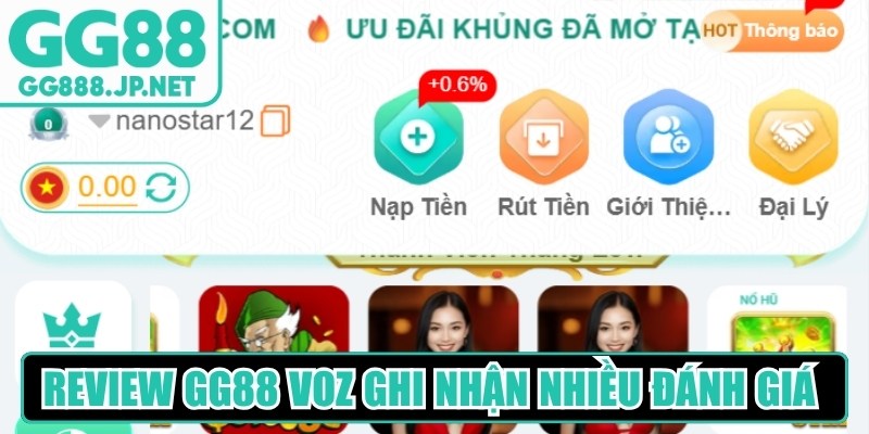 Review GG88 VOZ ghi nhận nhiều đánh giá tích cực từ cộng đồng